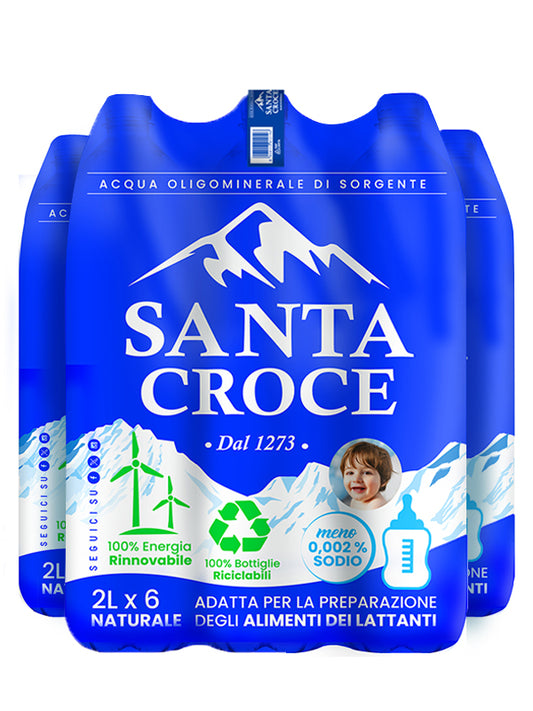 ACQUA SANTA CROCE 2 LT NATURALE PACK DA 4 CONFEZIONI - PET