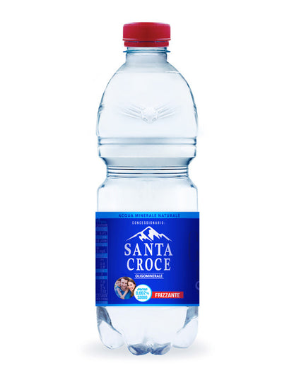 ACQUA SANTA CROCE 0,5 LT FRIZZANTE PACK DA 16 CONFEZIONI - PET